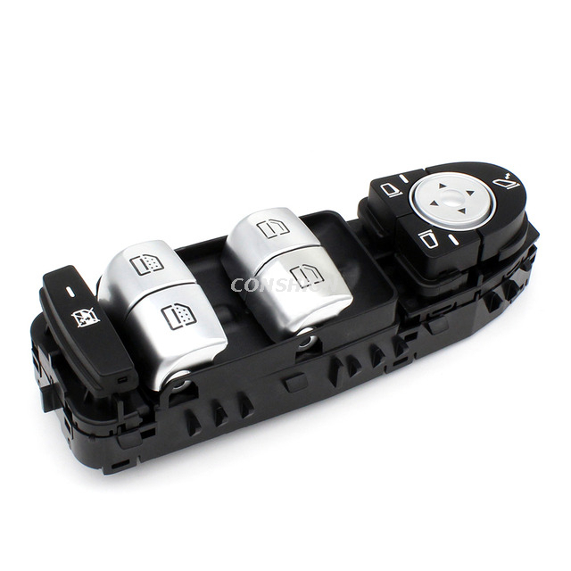 2229052004 Chave de janela preta - para Benz S -Class