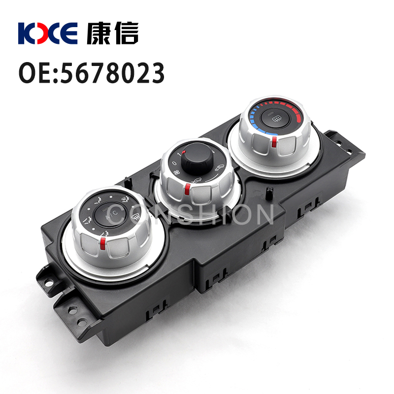 5478021 5678023 Painel de Control A/C Original, Interruptor de Calentador de Control A/C Para Brilliance V3 